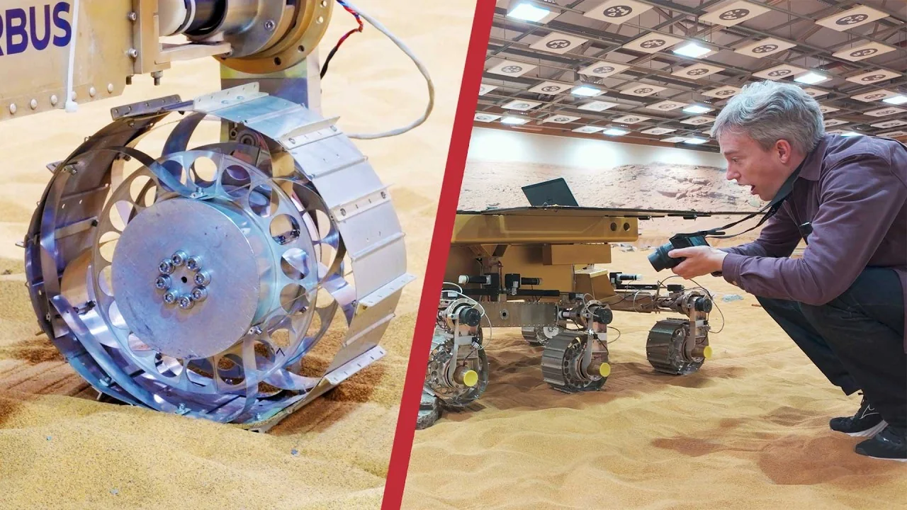 This Mars rover's cool. But have you seen its wheels? - YouTube