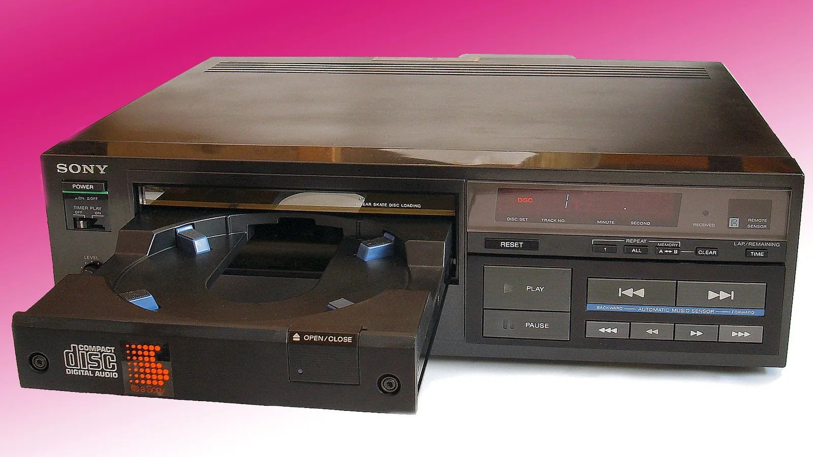 When Sony Released the First CD Audio Player in 1982