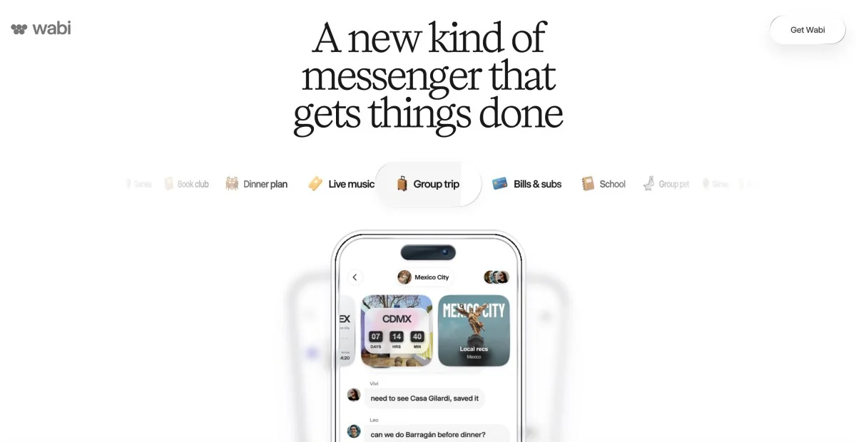 Wabi Pivots From App Maker to AI Messaging Platform