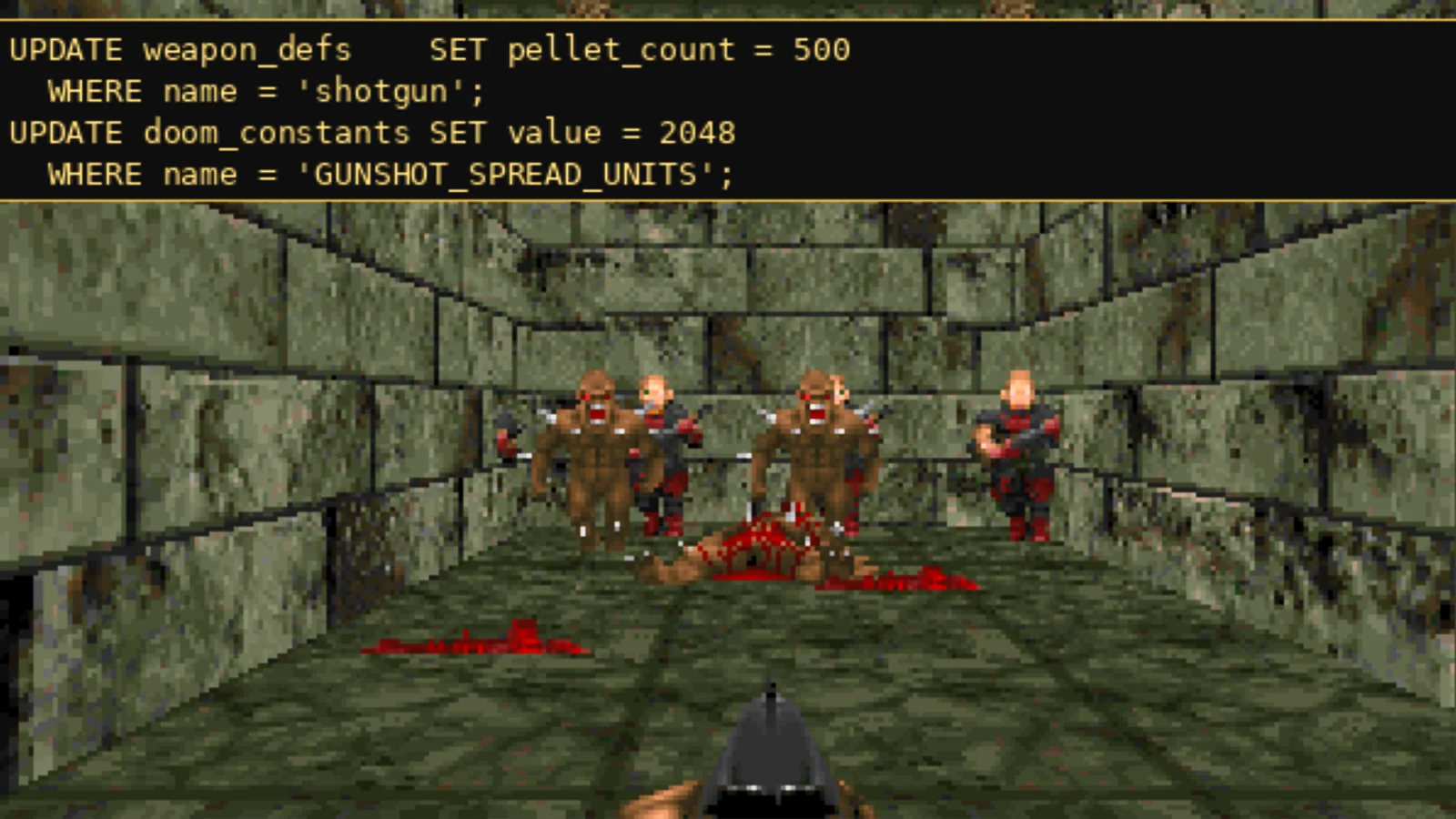 Database Expert Runs Doom in SQL Using CedarDB