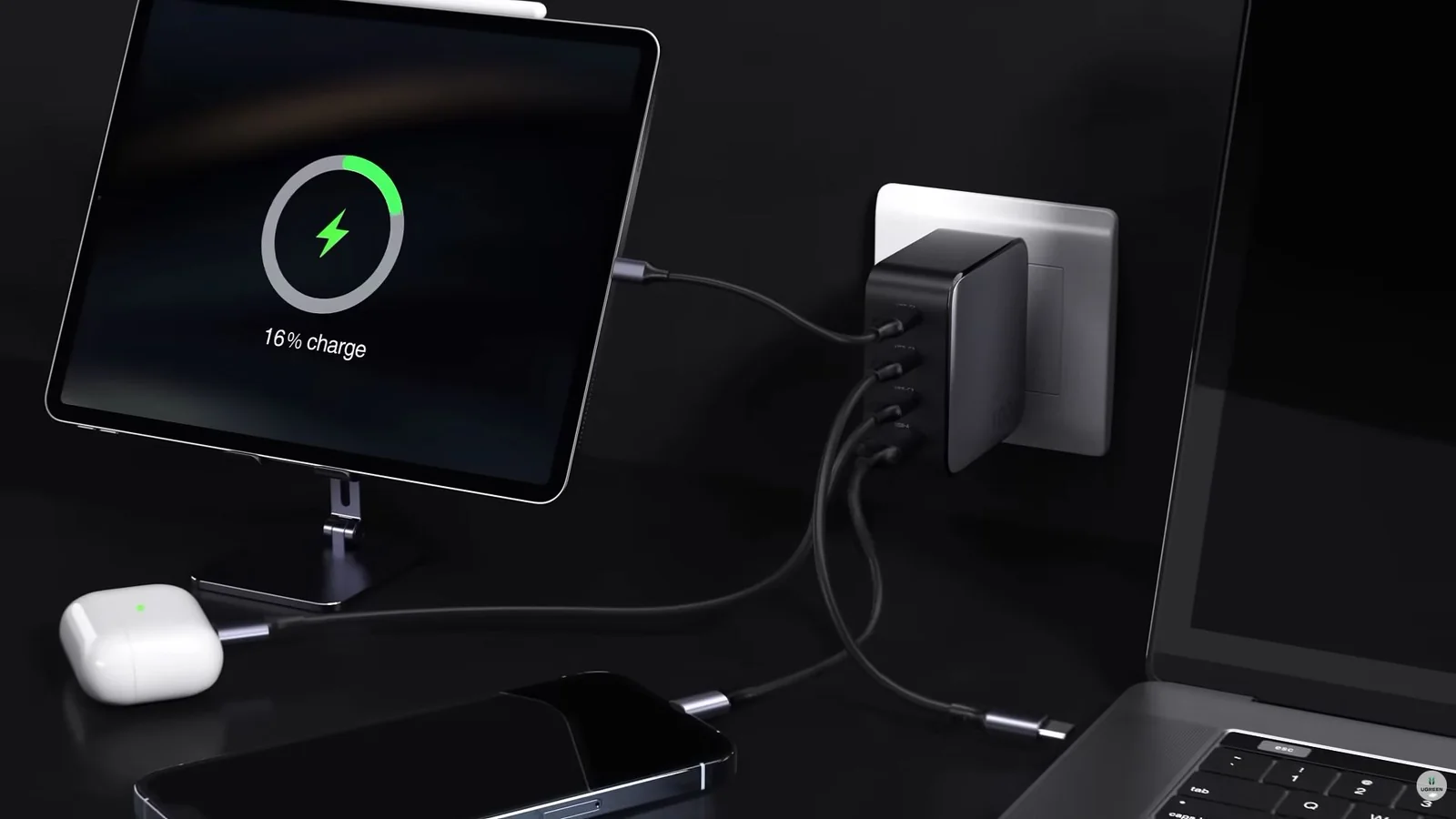 Ugreen Nexode 100W 4-Port GaN Charger Discounted to $39.98