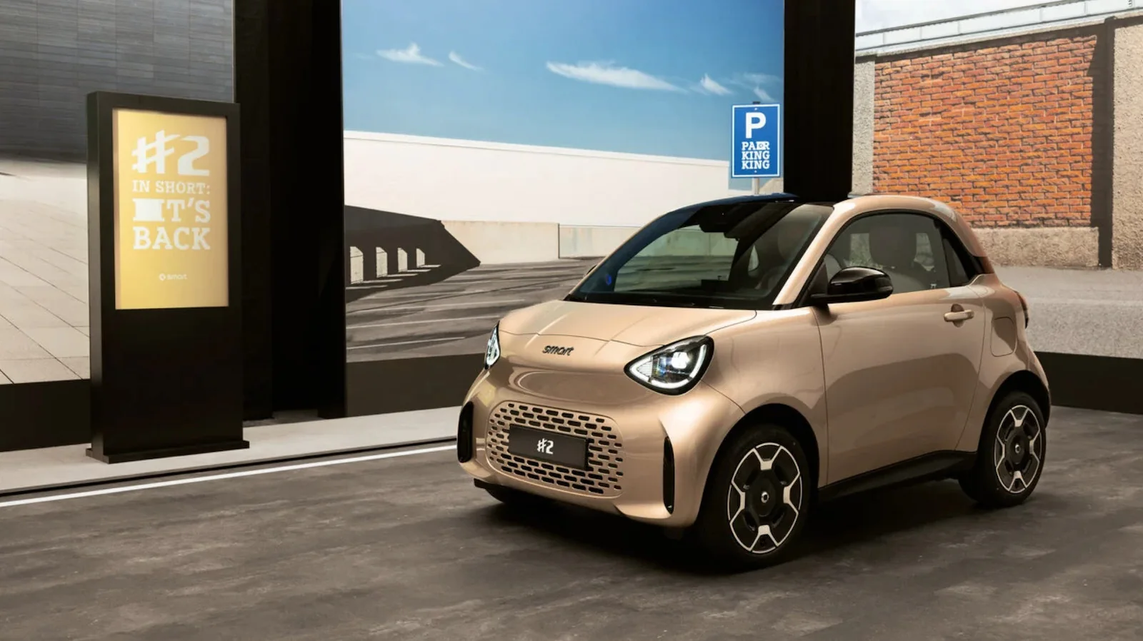 Smart Unveils the Ultra-Compact #2 Electric Vehicle at Paris Motor Show