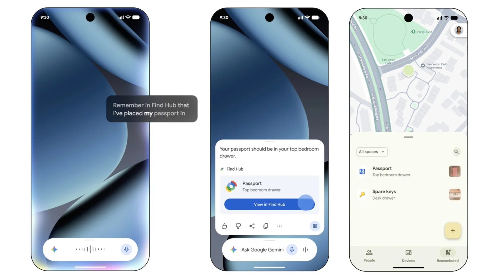 How to Use Gemini and Find Hub to Track Important Documents on Android