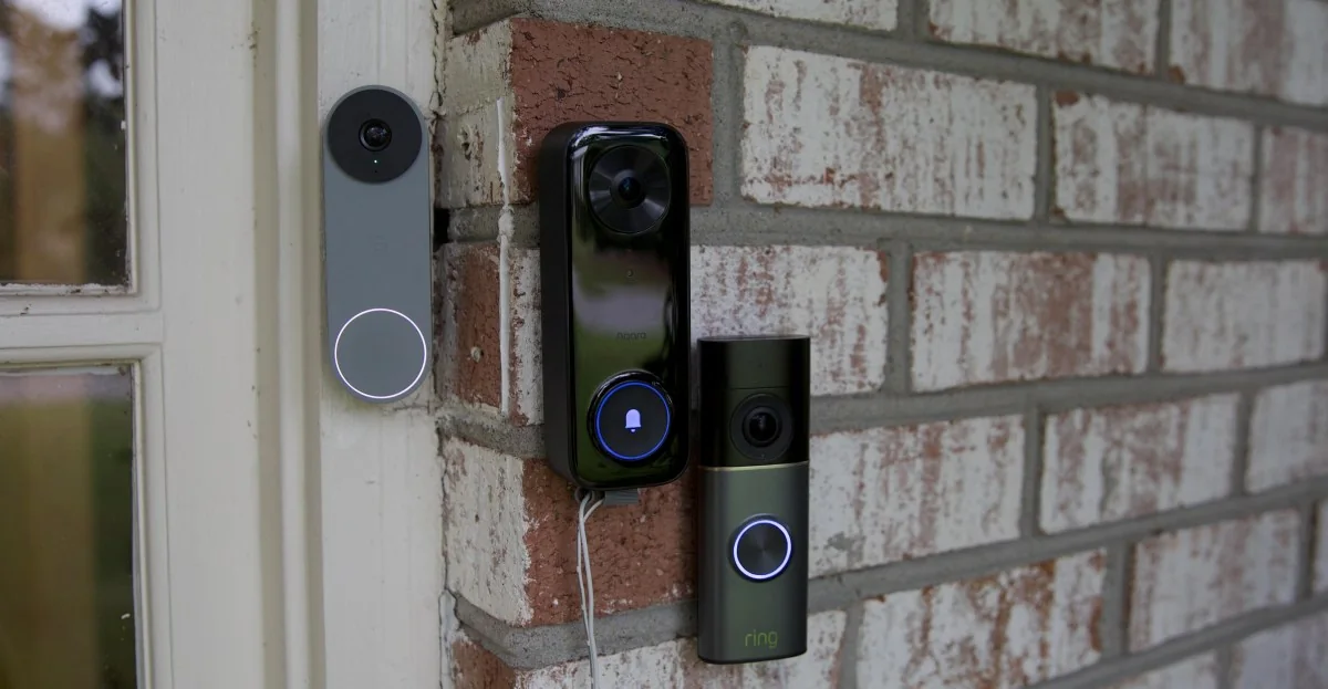 Apple Aqara, Ring, Google Nest video doorbells