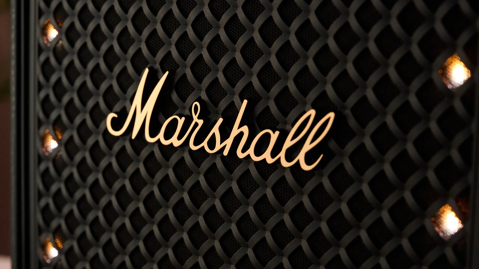 Marshall logo on the Marshall Bromley 150