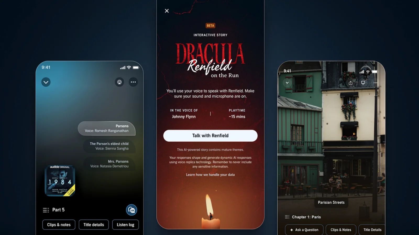 Audible Introduces AI-Generated Conversations With Dracula's Renfield