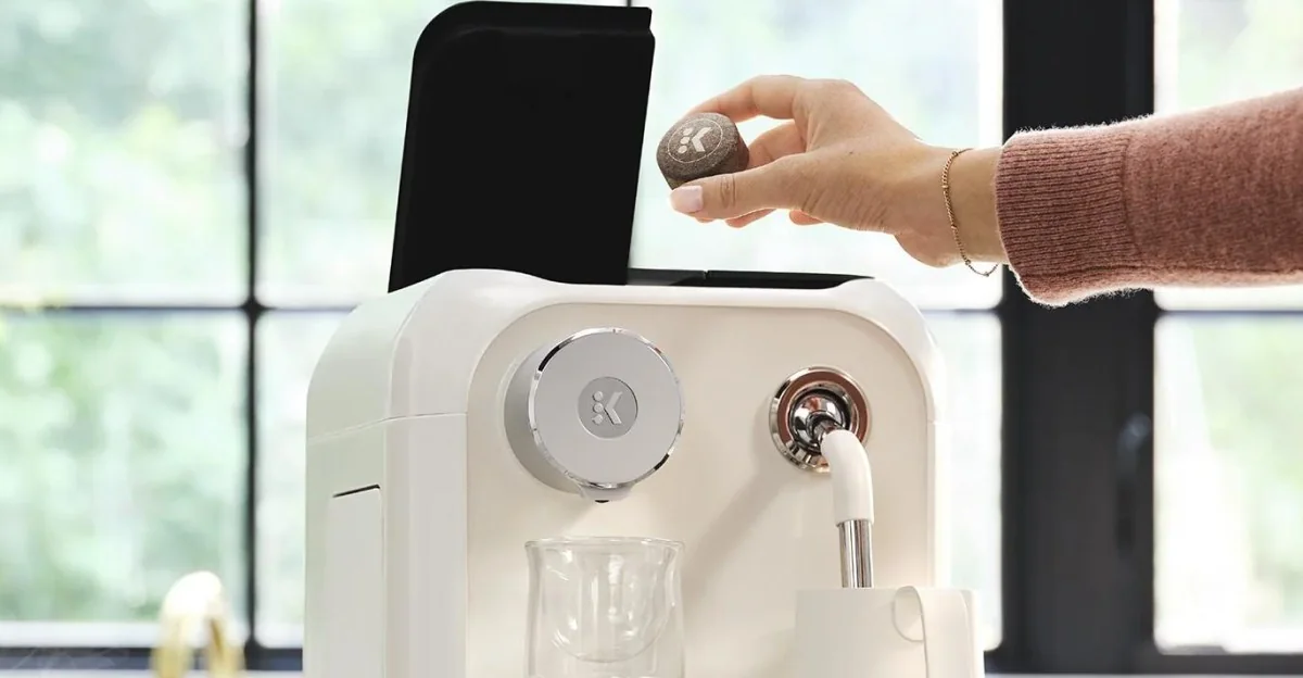 Keurig Alta Coffee Machine Uses Plastic-Free Compressed Coffee Pucks