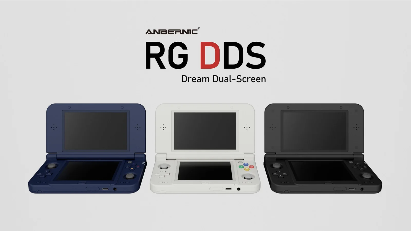 Anbernic RG DDS Dual-Screen Handheld Targeted at 3DS Gaming