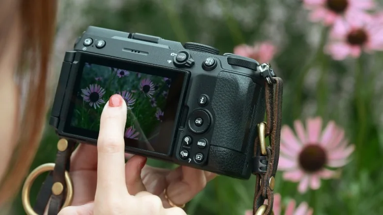 Nikon's Z5 IIC full-frame camera is shown from the back