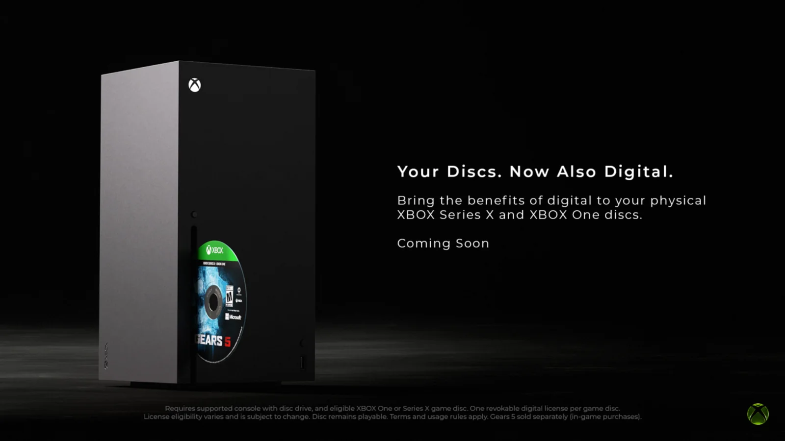 Xbox Disc to Digital Feature Rolls Out to All Players
