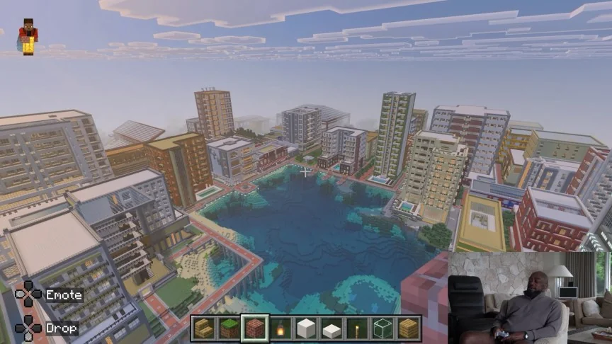 Mike Tomlin showing a viewer around his city.