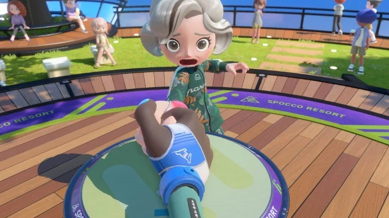 Thumb Wars in Nintendo Switch Sports Resort.