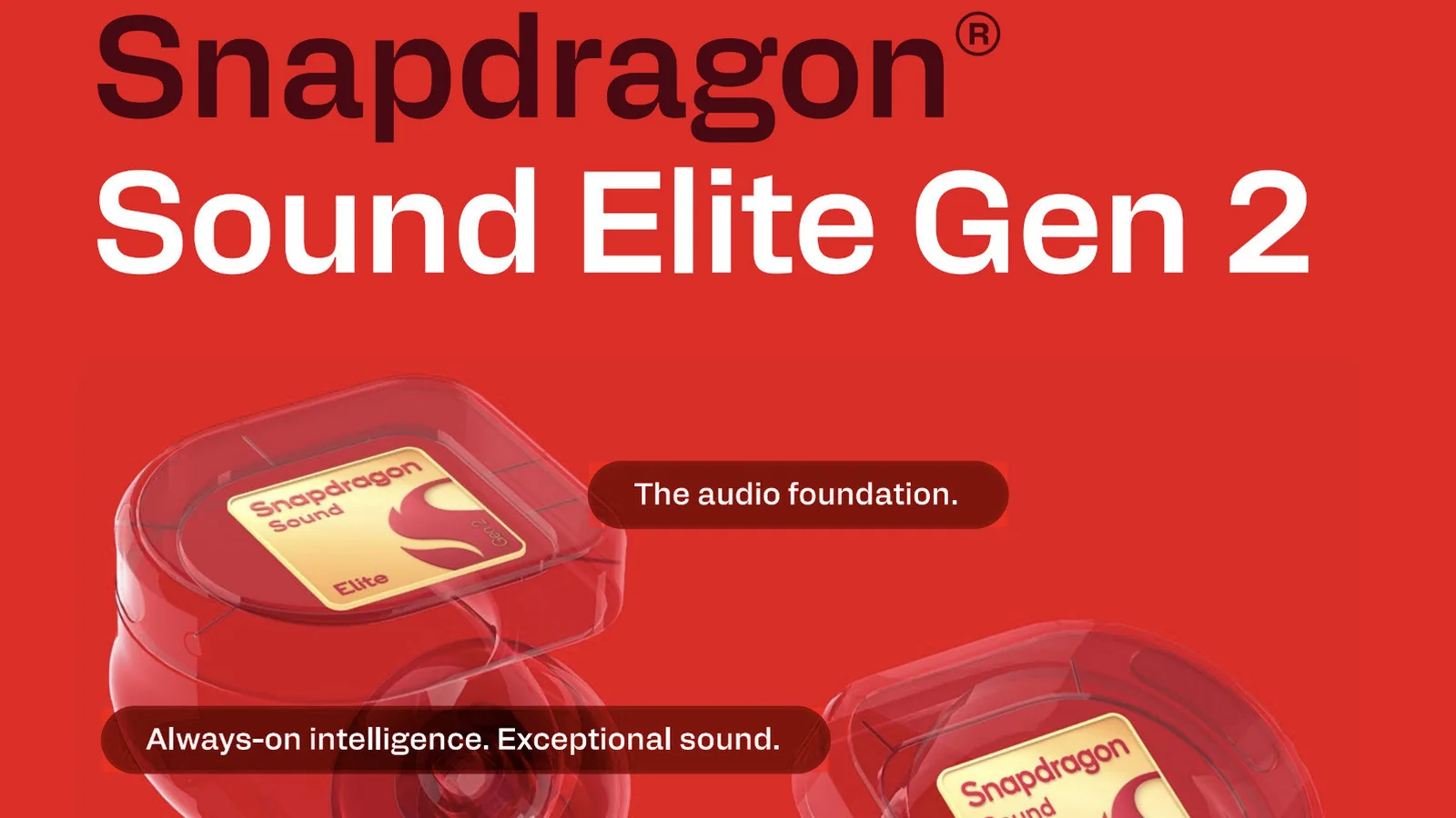 Qualcomm Snapdragon Sound Elite Gen 2