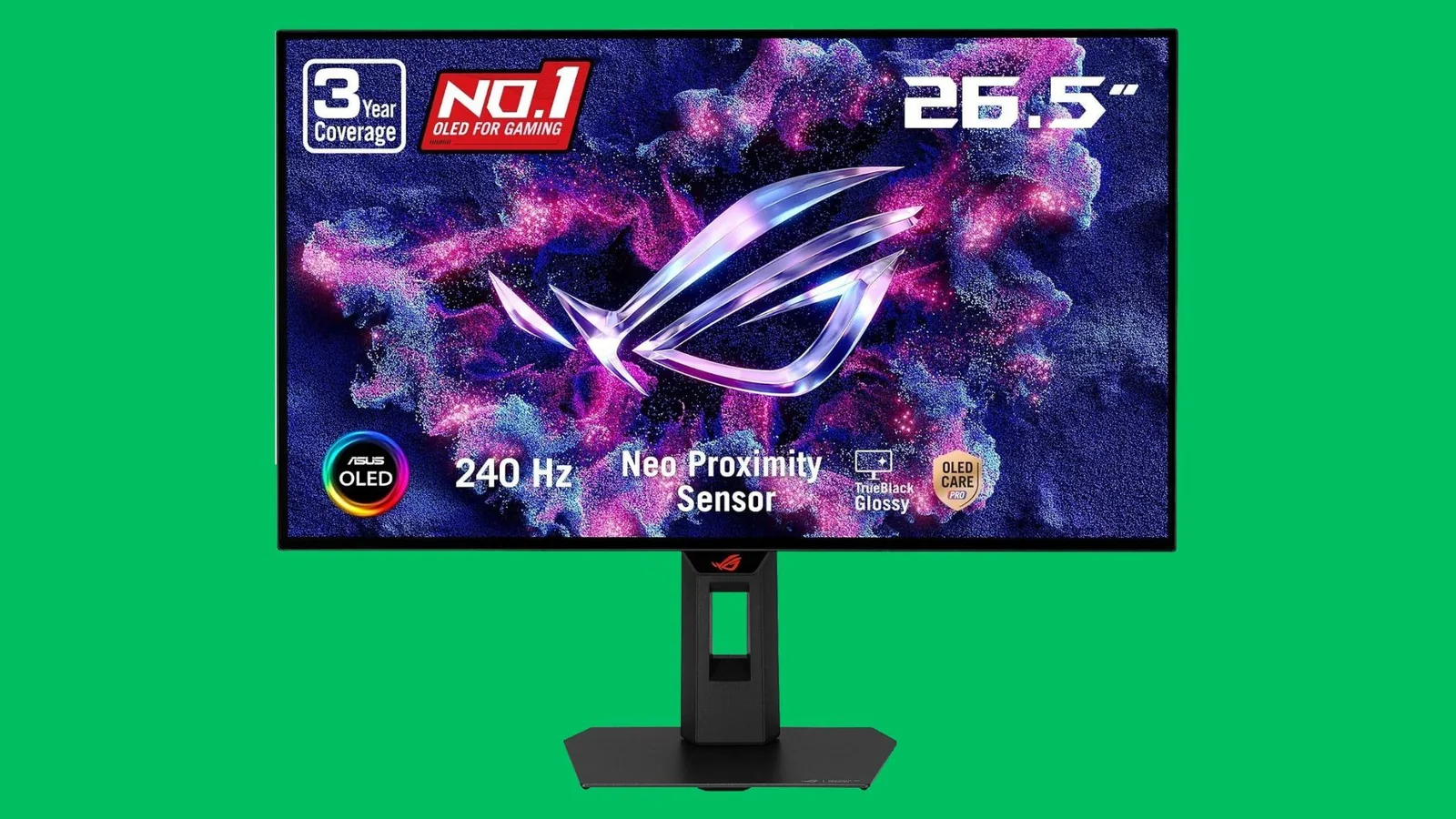 Asus ROG 27-Inch WOLED Gaming Monitor Drops to $384 in Deal