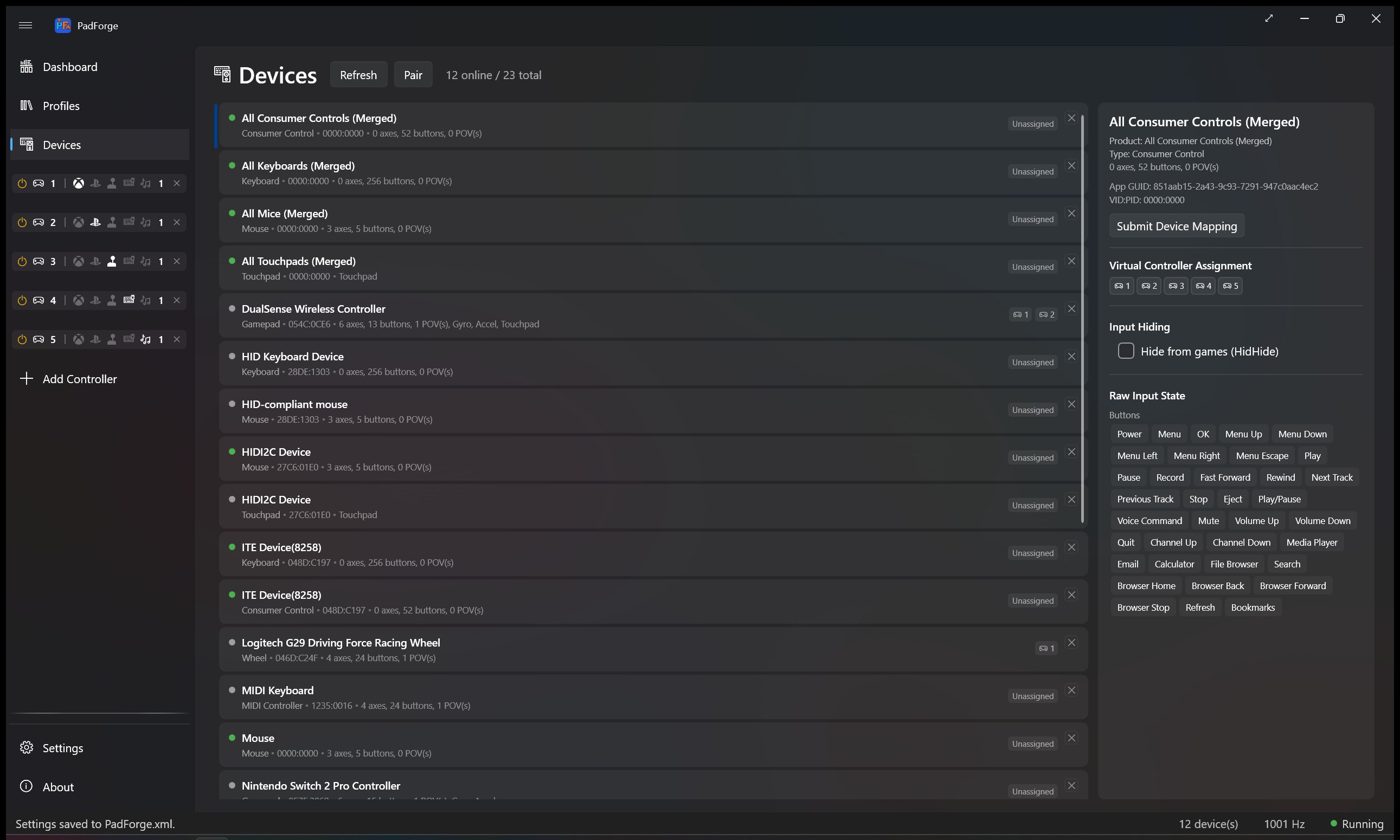 Releases · hifihedgehog/PadForge · GitHub