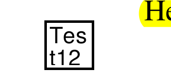 Example of a free text annotation Example of a free text annotation