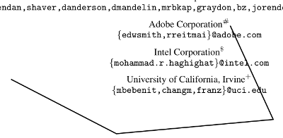 Example of a poly line annotation Example of a poly line annotation