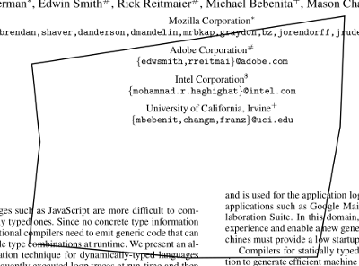 Example of a polygon annotation Example of a polygon annotation