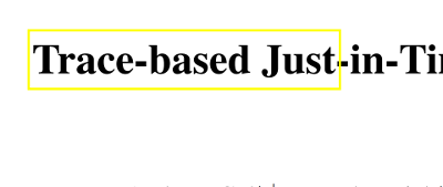 Example of a square annotation Example of a square annotation