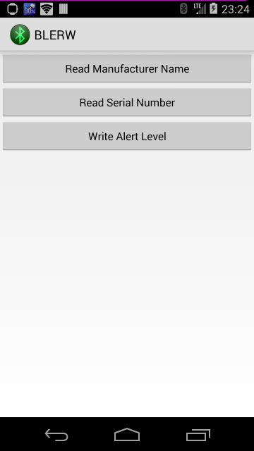 Figure 2 DeviceActivity for Read/Write Characteristics