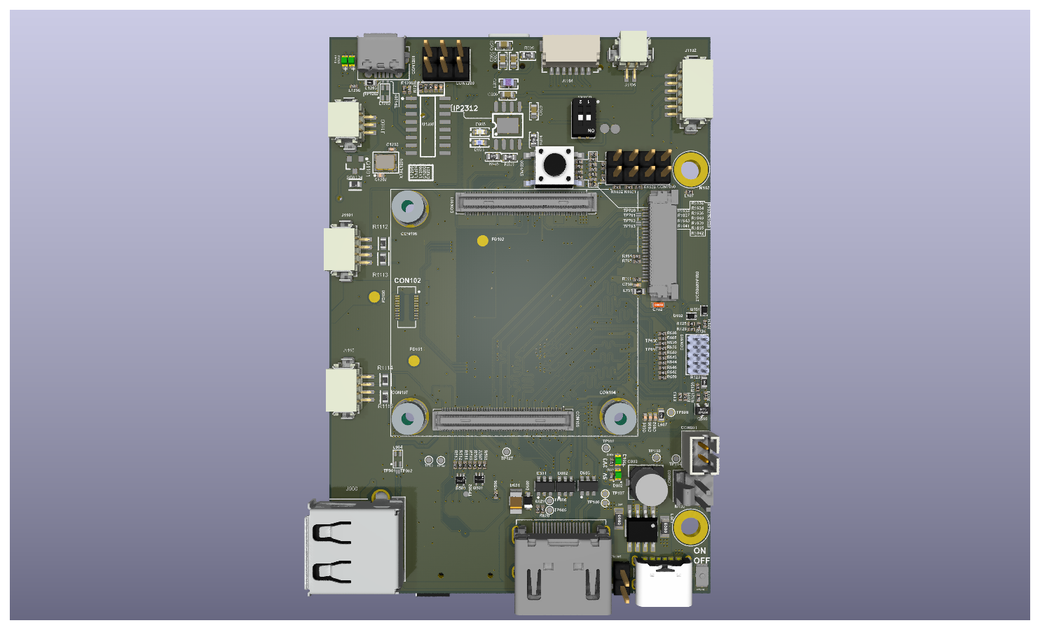 DermScope REVIVE PCB Top