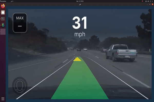 openpilot running on the data from 2023_03