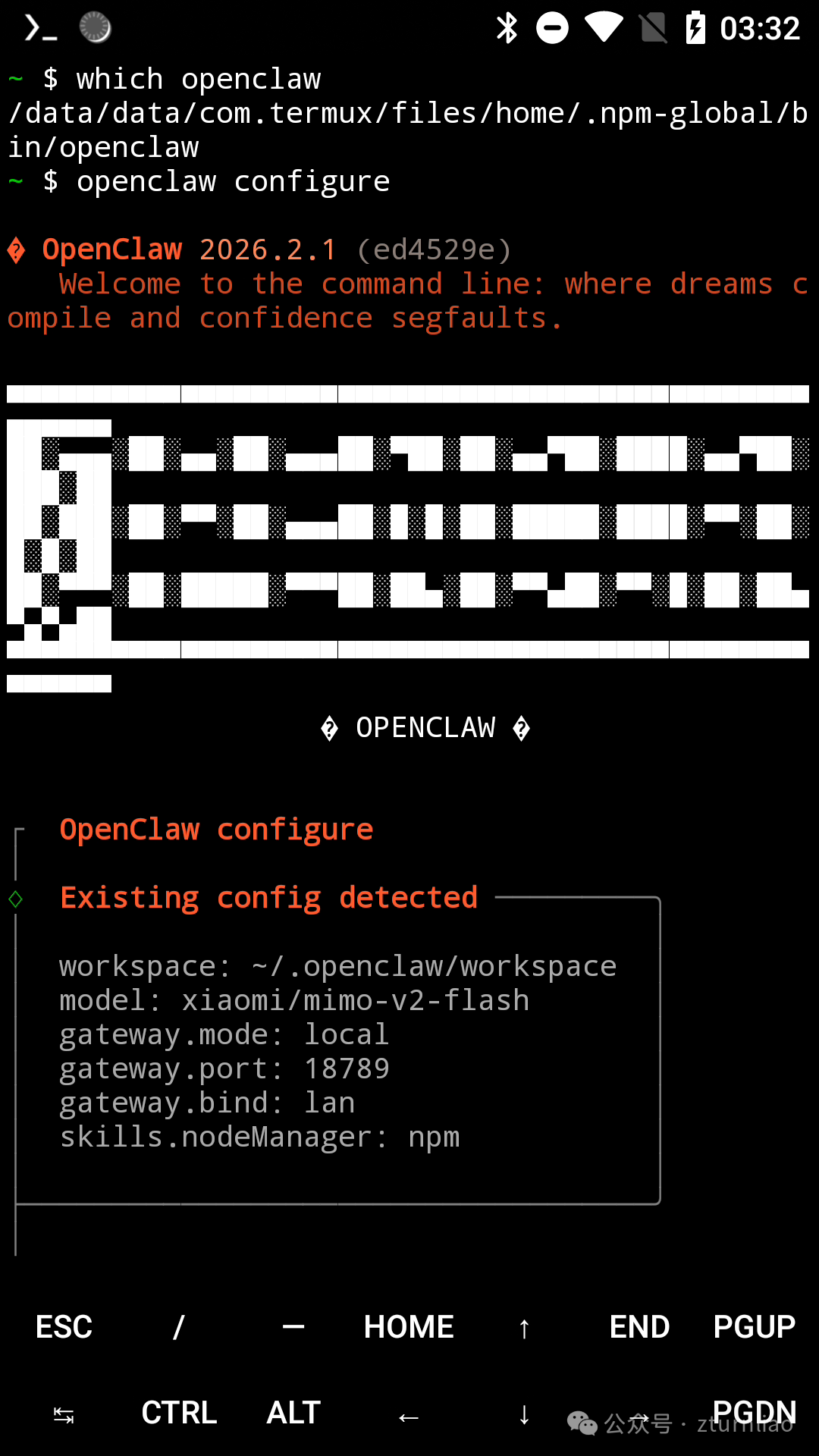 OpenClaw on Termux Preview