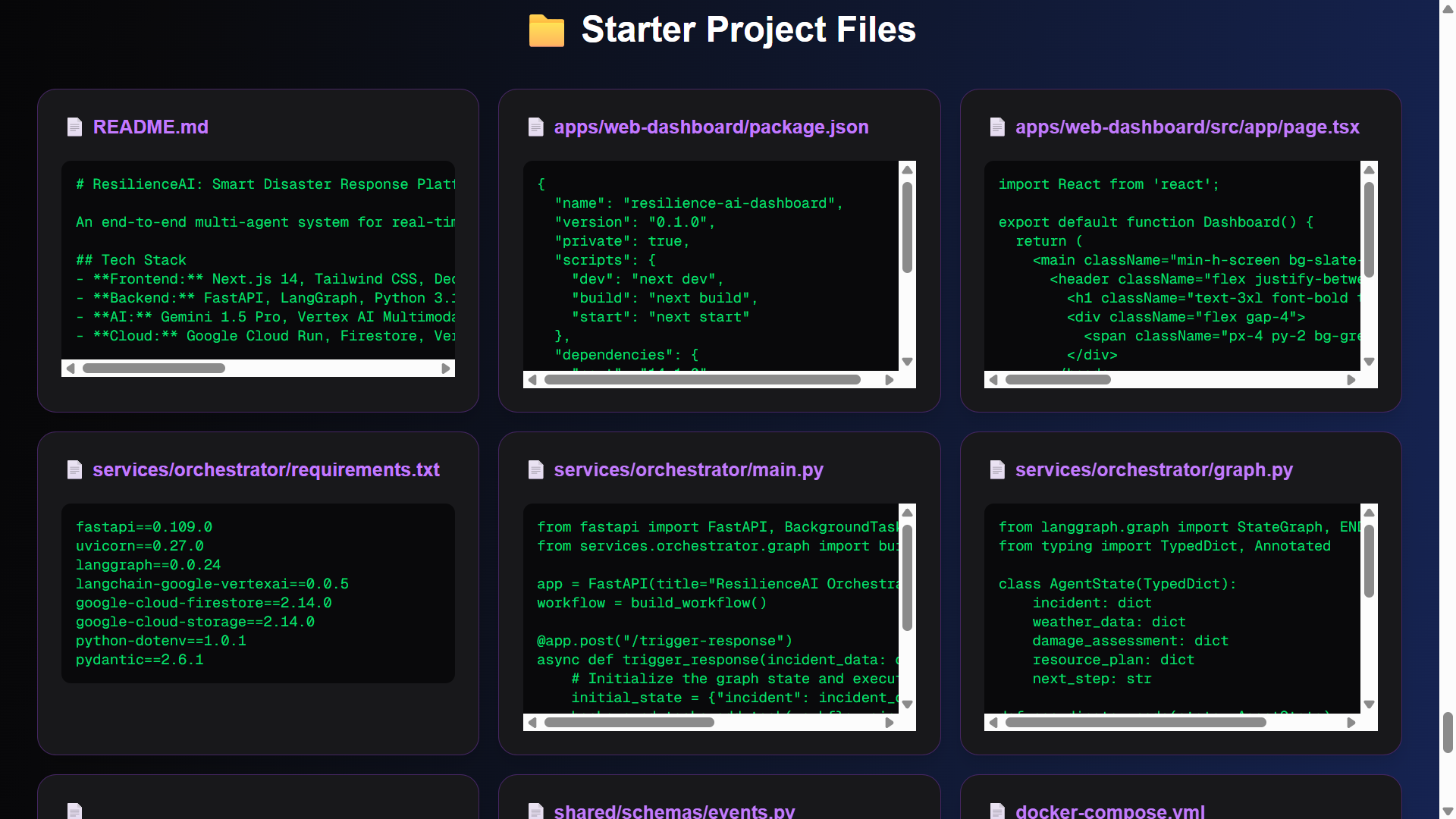 Starter Project