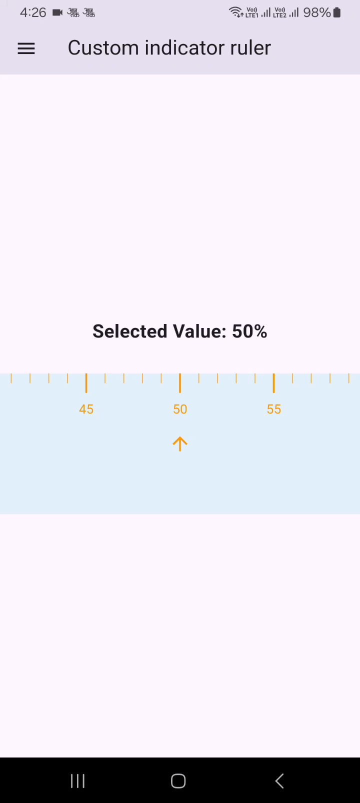 Vertical Ruler Example