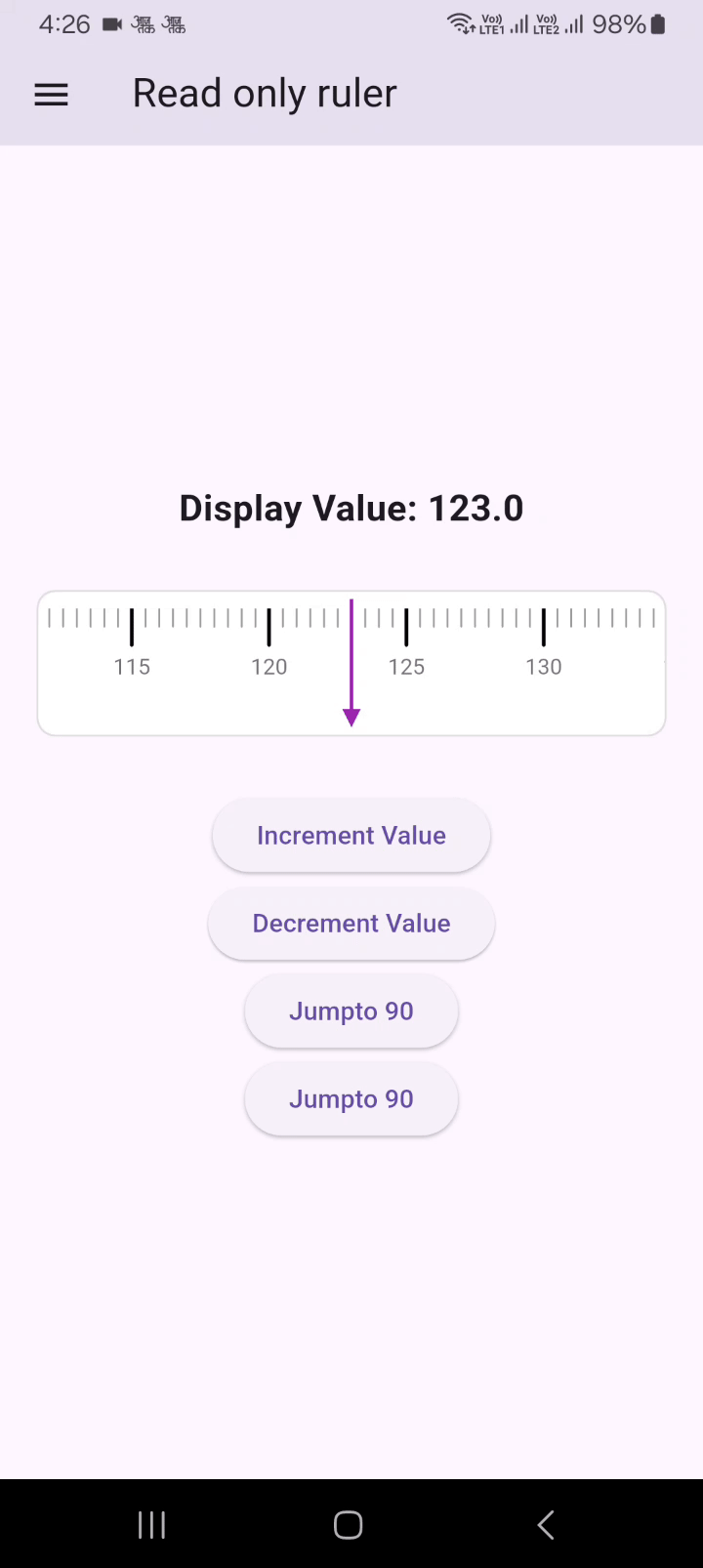 Vertical Ruler Example