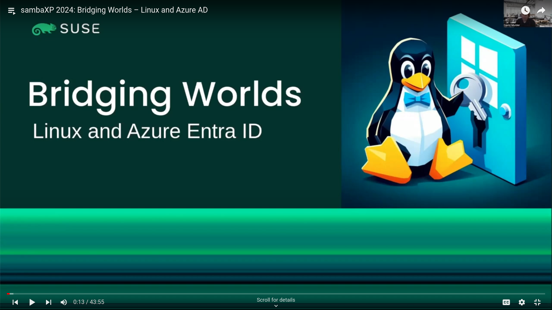 sambaXP 2024: Bridging Worlds – Linux and Azure AD