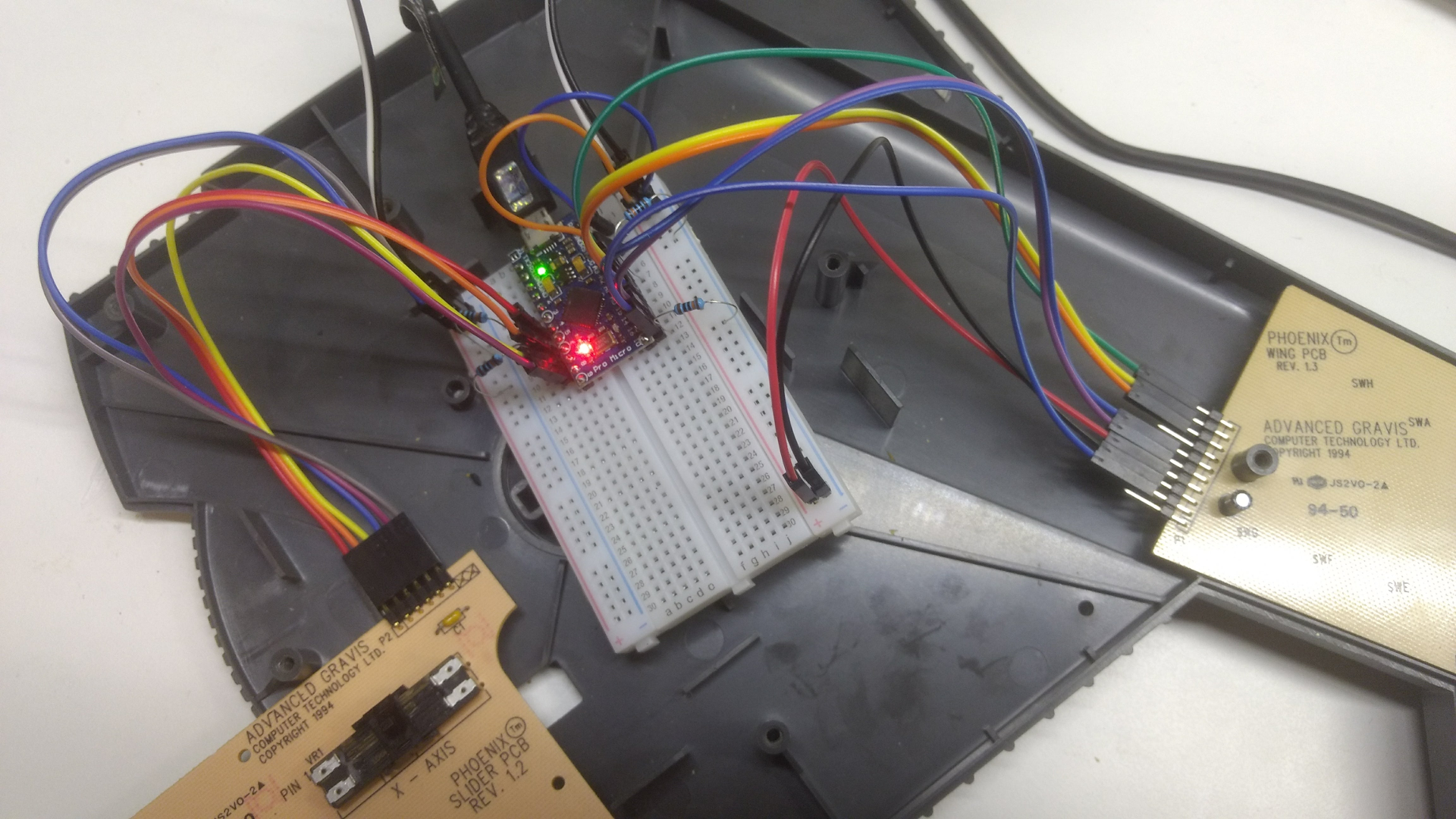 Arduino Micro Bread Board Prototype