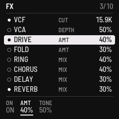 The FX page