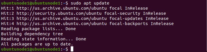 sudo apt update