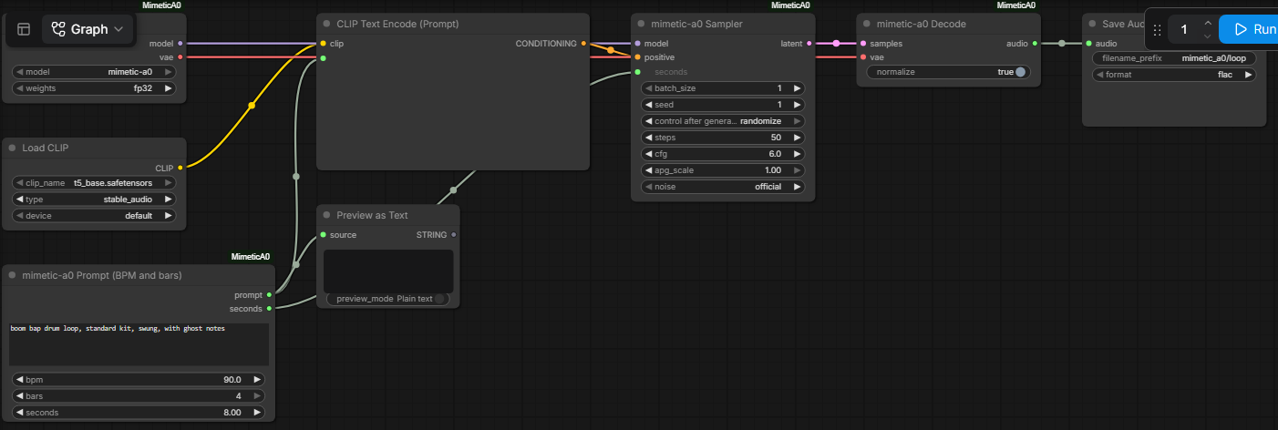 text_to_music workflow