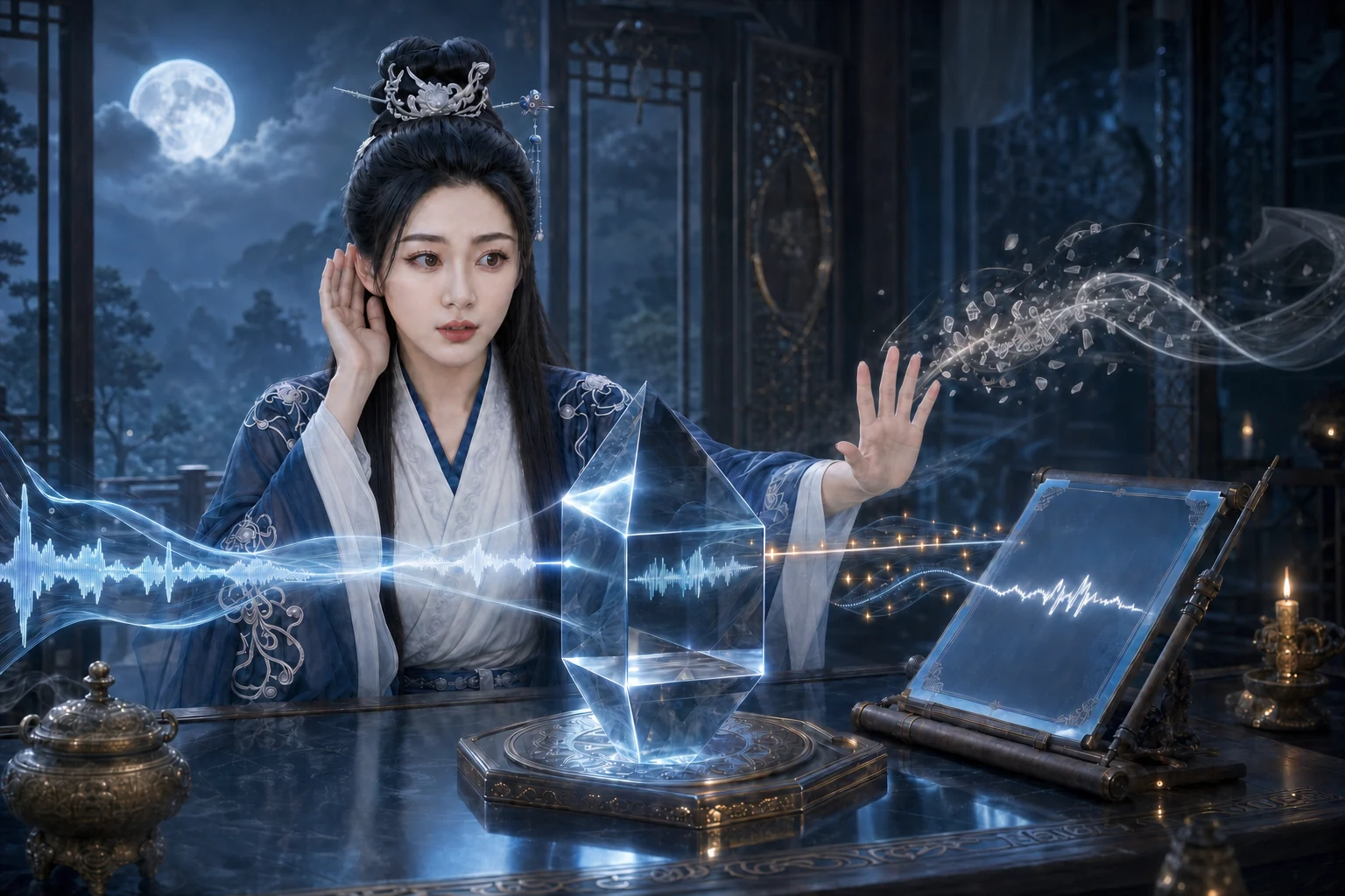 墨寒仔細聆聽,讓不確定的聲音停在猜測之前