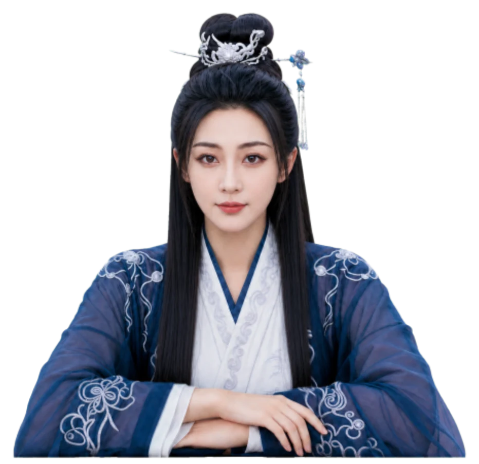 墨寒透明桌面角色