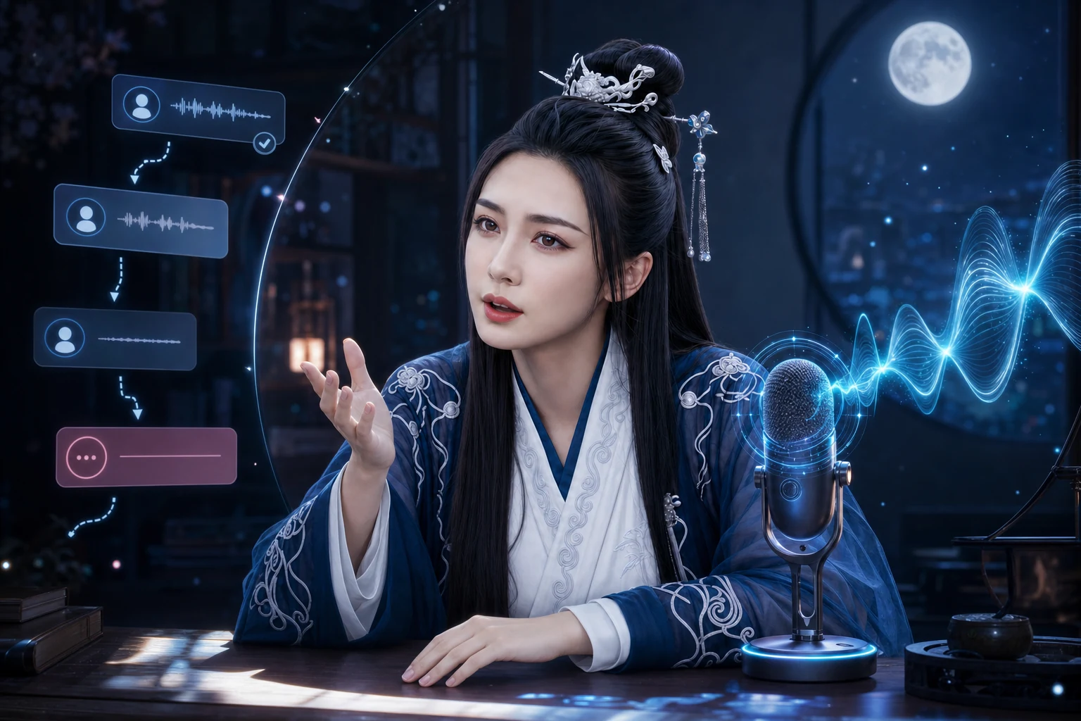 墨寒在連續聲波中自然回應 Realtime 對話