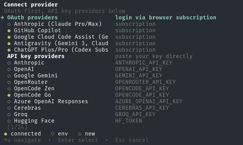 pi-connect screenshot