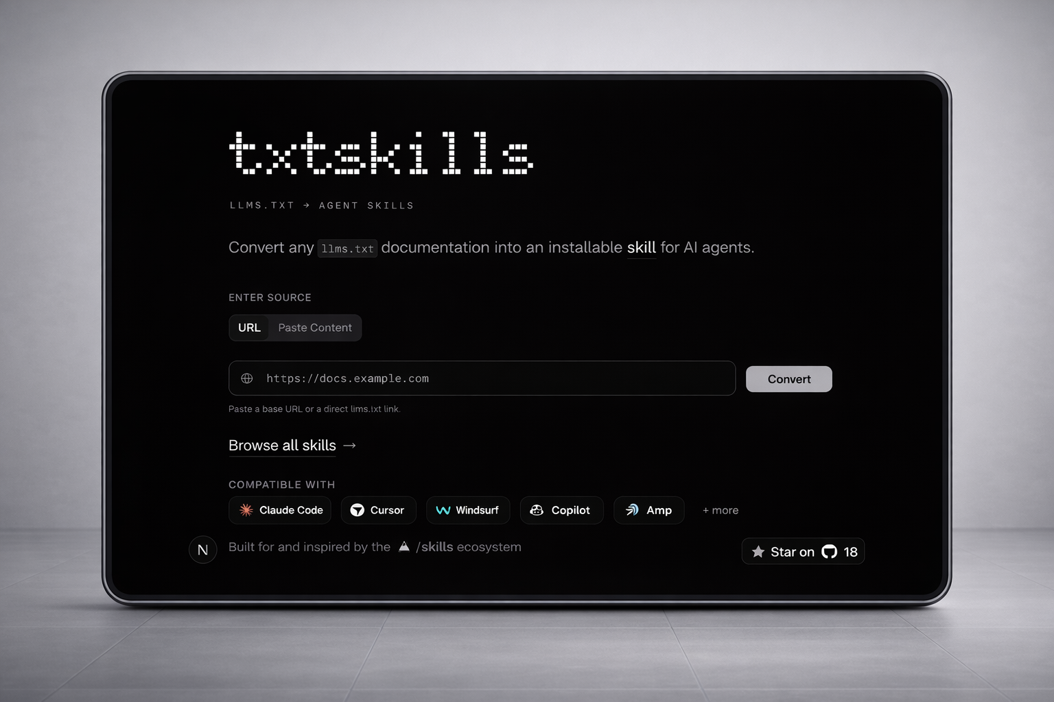 txtskills mockup