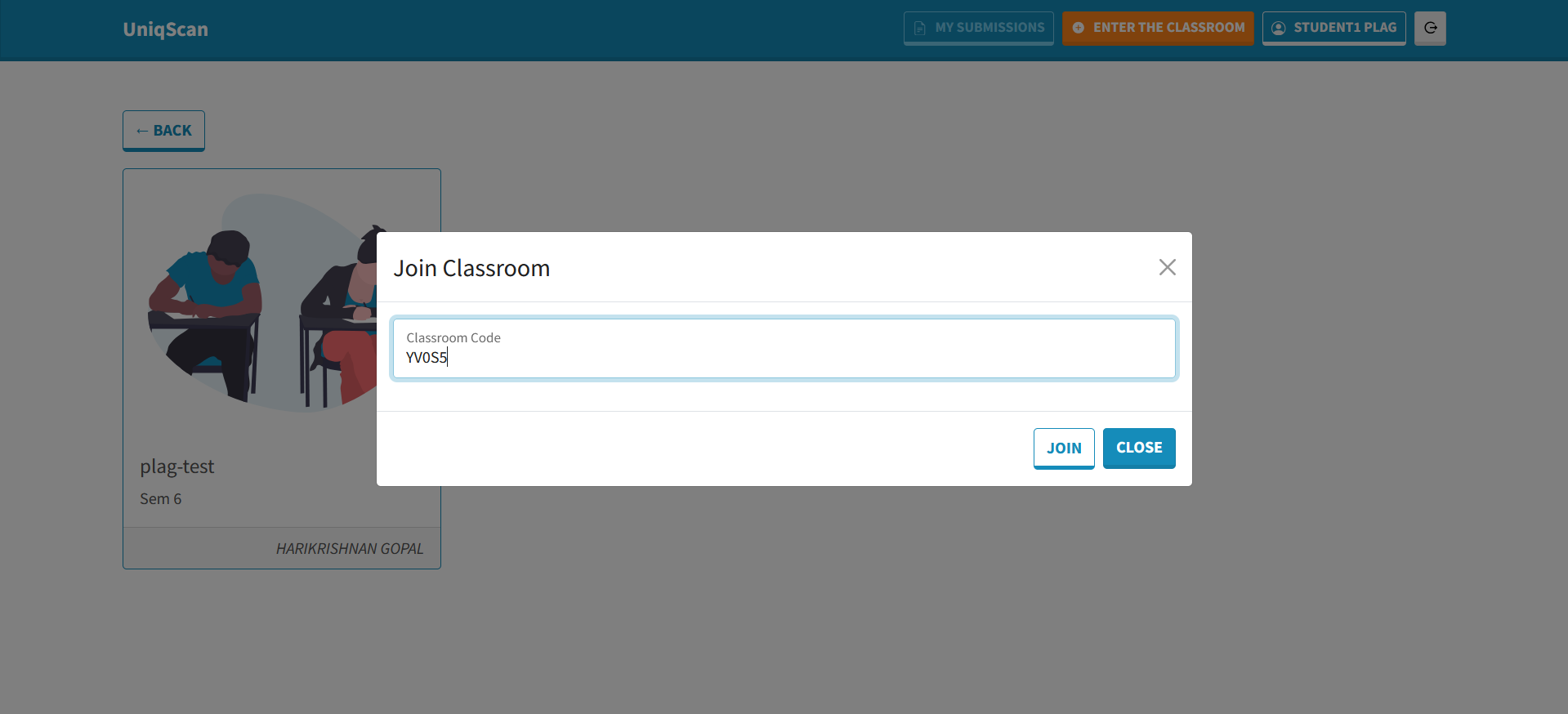 Assignment view by teacher