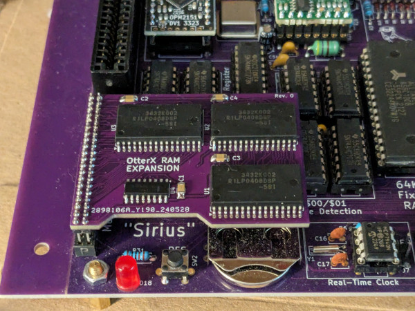 OtterX Ram Expansion, from the project README