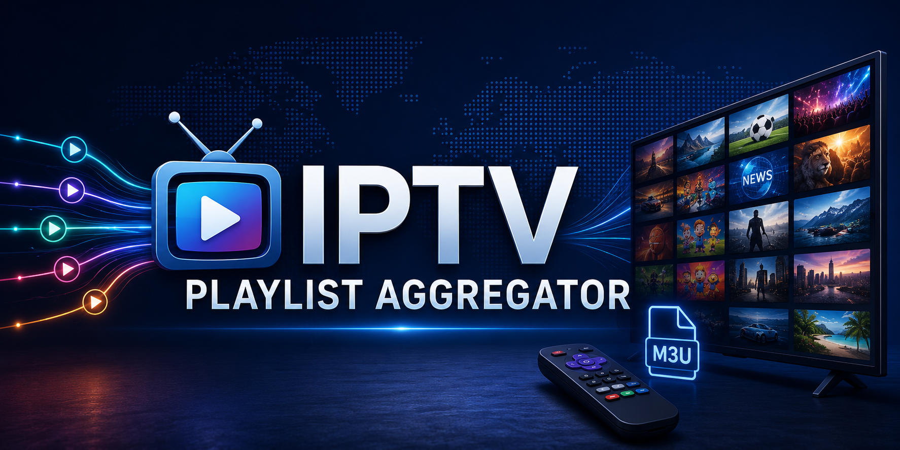 IPTV Playlist Aggregator