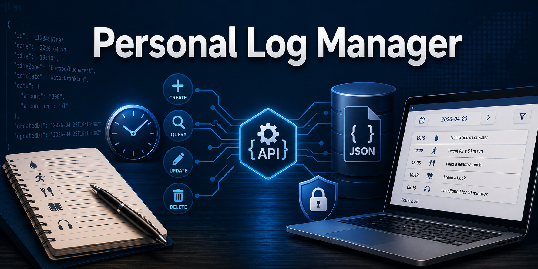 Personal Log Manager