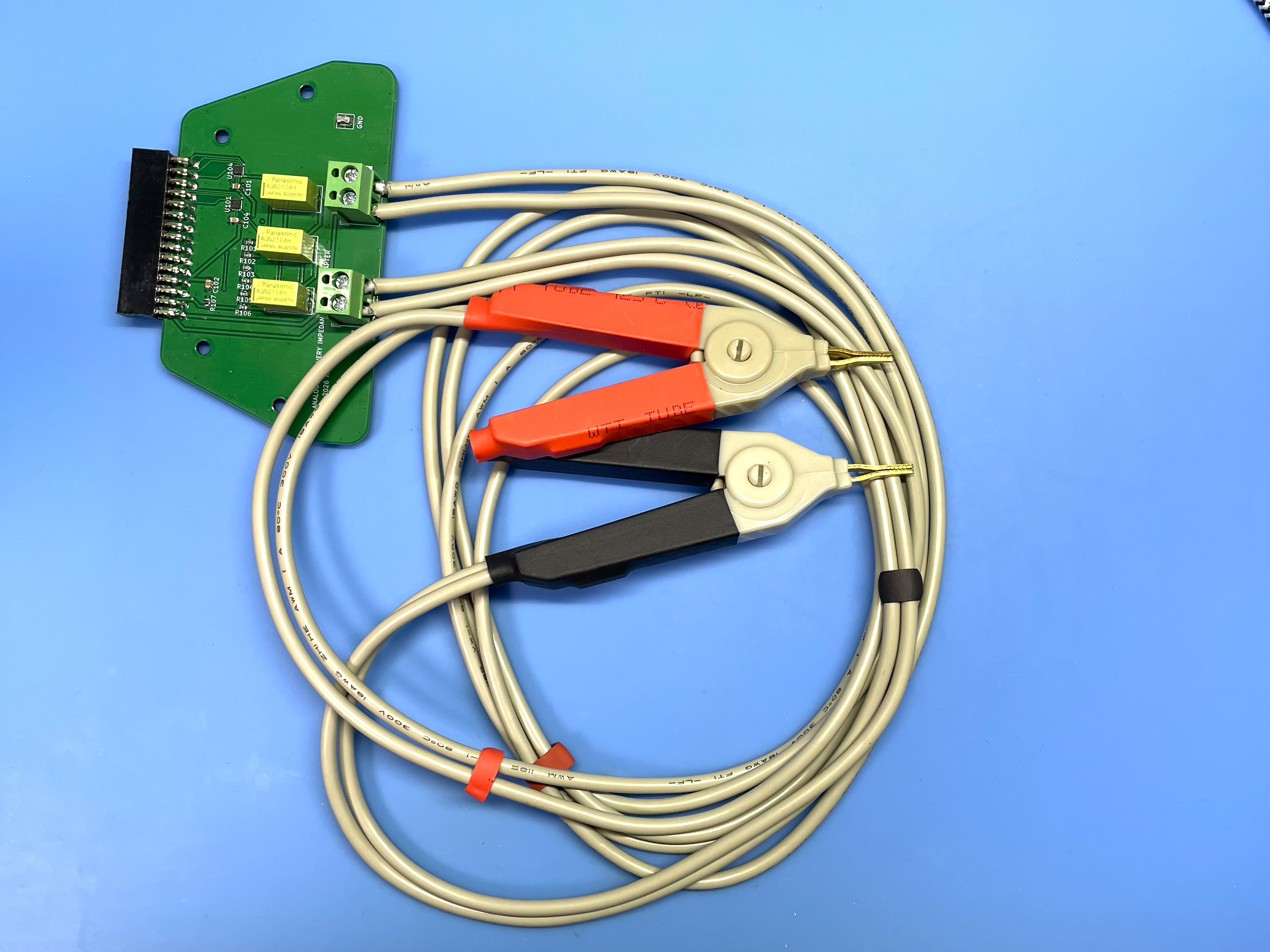 Impedance tester, from the project README