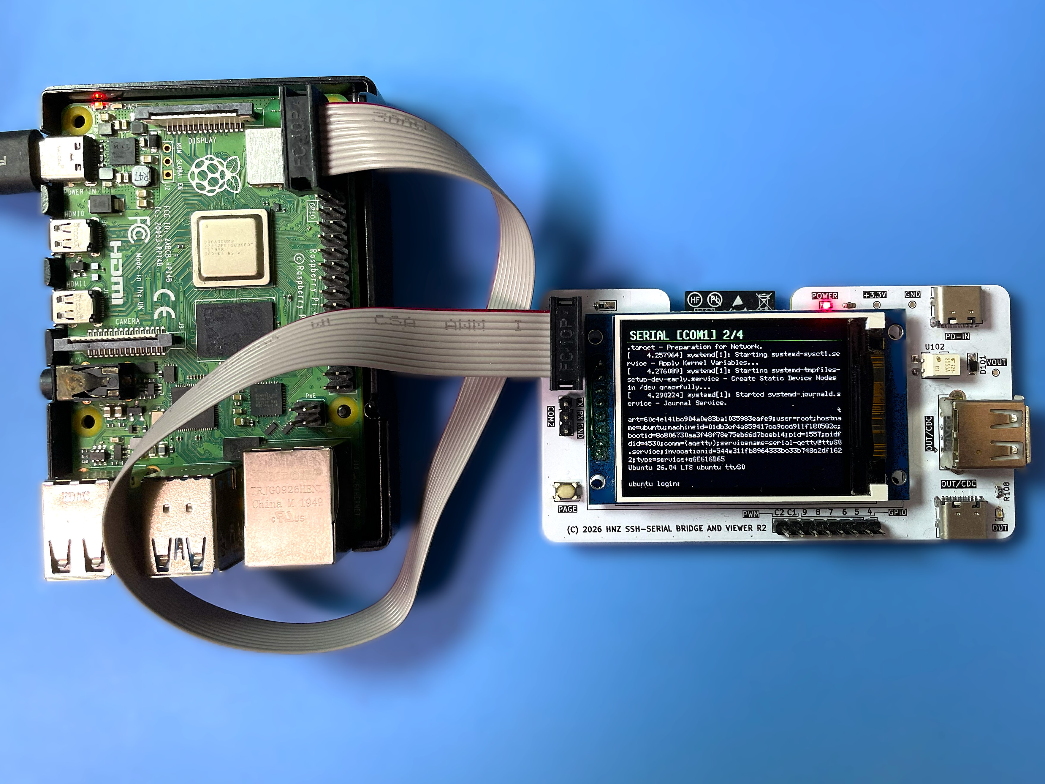 Min ssh serial bridge, from the project README