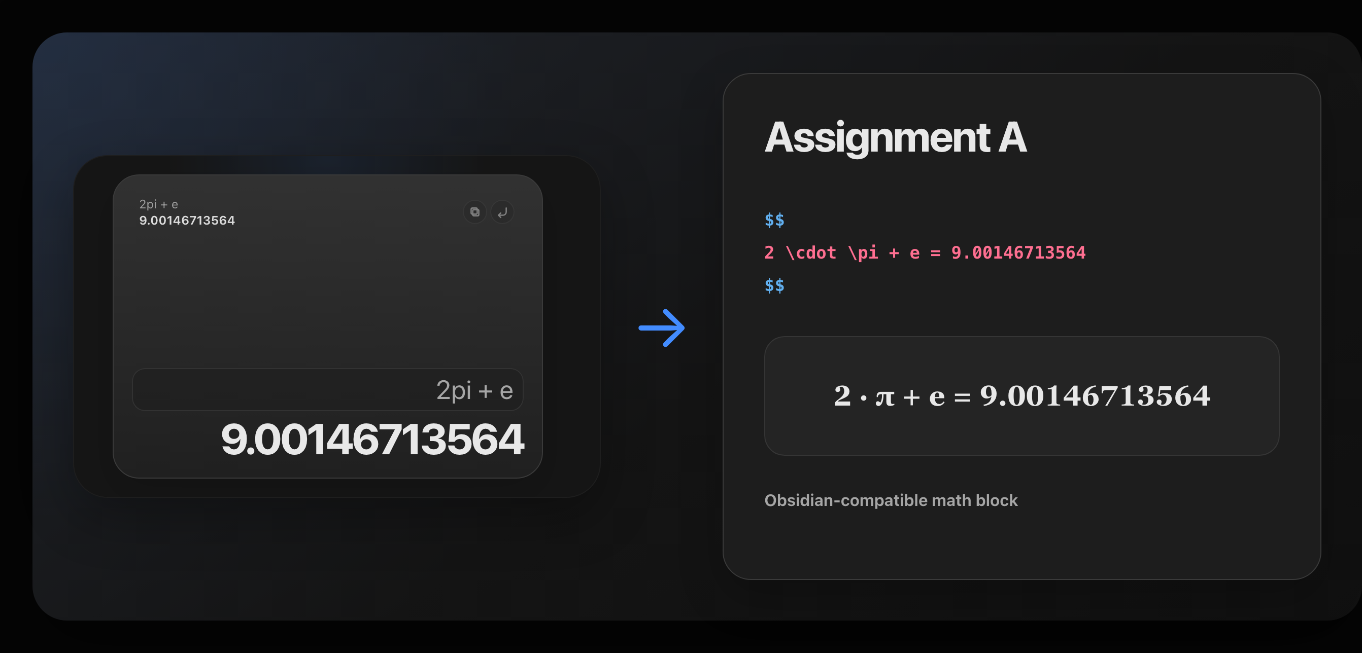LaTeX export