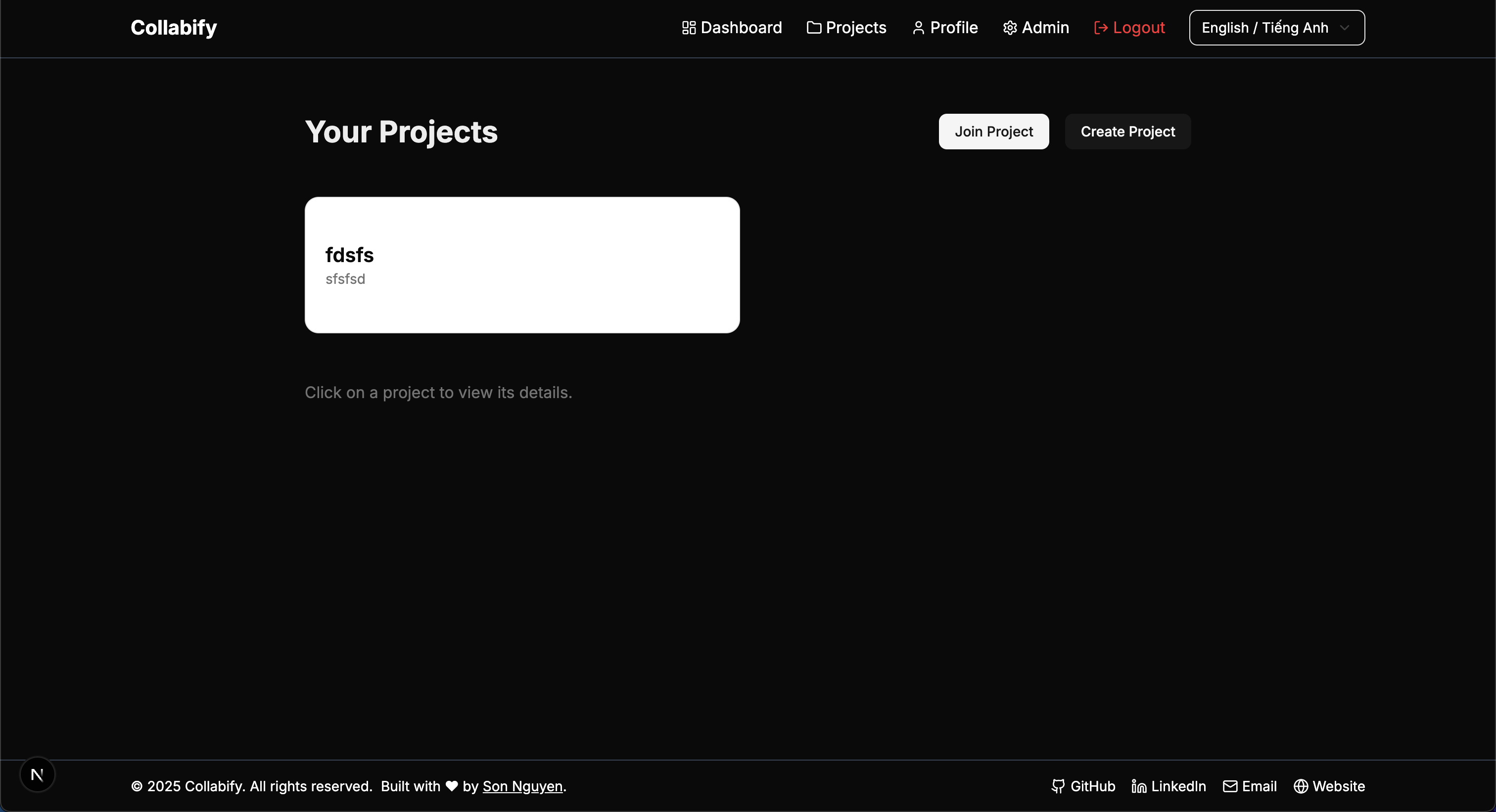 Project Page
