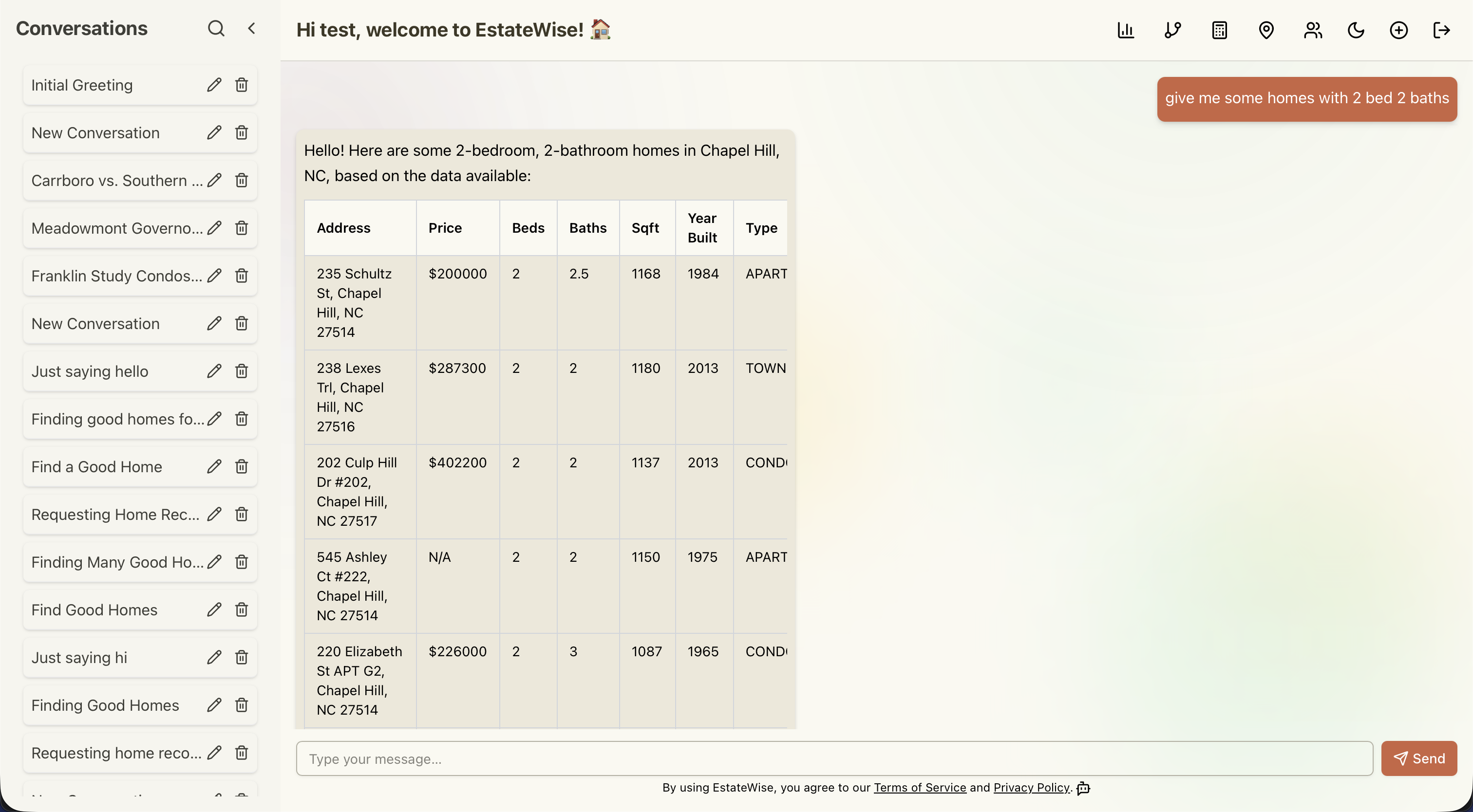 EstateWise UI Animated