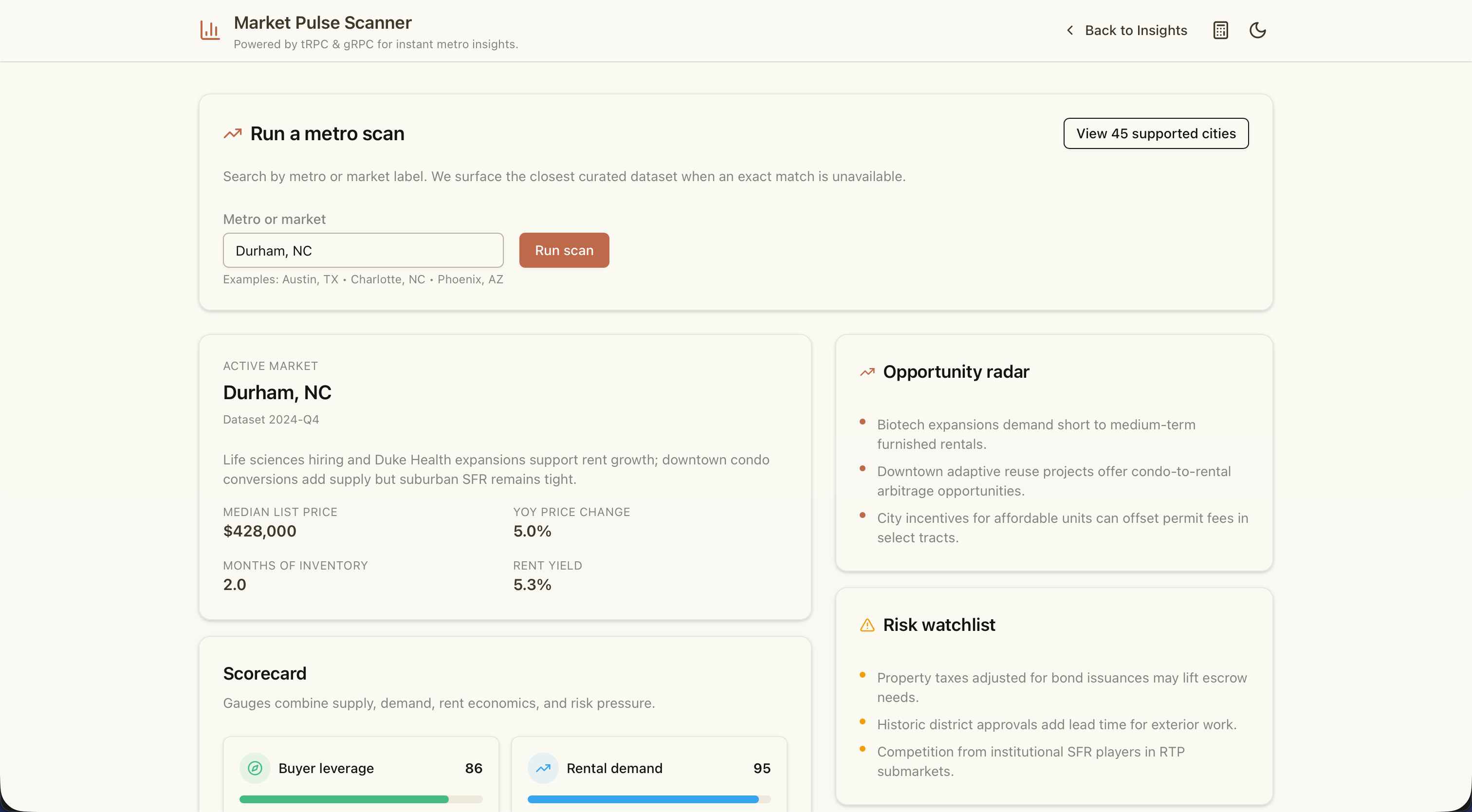 EstateWise UI